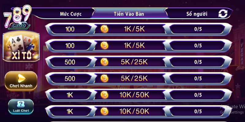 Bảy lý do để hội viên trải nghiệm Xì Tố tại cổng game 789Club